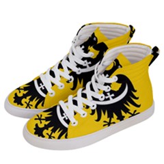 Dolnoslaskie Flag Men s Hi-top Skate Sneakers by tony4urban