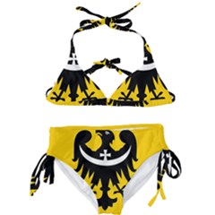 Dolnoslaskie Flag Kids  Classic Bikini Set by tony4urban