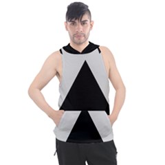 Magnitogorsk City Flag Men s Sleeveless Hoodie by tony4urban