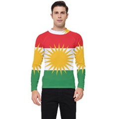 Kurdistan Flag Men s Long Sleeve Rash Guard by tony4urban