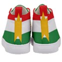 Kurdistan Flag Kids  Mid-Top Canvas Sneakers View4