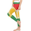 Kurdistan Flag Lightweight Velour Classic Yoga Leggings View3