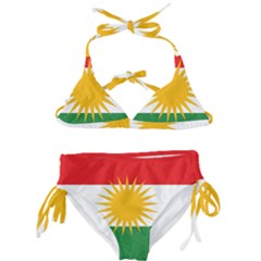 Kurdistan Flag Kids  Classic Bikini Set by tony4urban