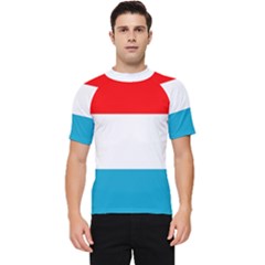 Luxembourg Men s Short Sleeve Rash Guard by tony4urban