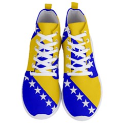 Bosnia And Herzegovina Men s Lightweight High Top Sneakers by tony4urban