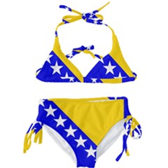 Bosnia And Herzegovina Kids  Classic Bikini Set by tony4urban