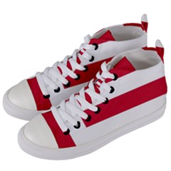 Eindhoven Flag Women s Mid-top Canvas Sneakers by tony4urban