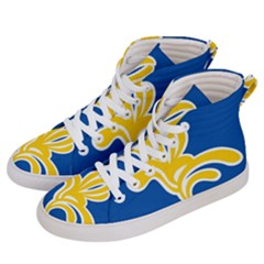 Brussels Women s Hi-top Skate Sneakers by tony4urban