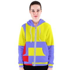 Nitriansky Flag Women s Zipper Hoodie by tony4urban