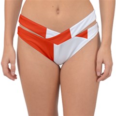 Derry Flag Double Strap Halter Bikini Bottom by tony4urban