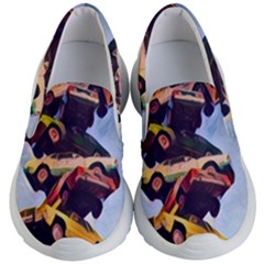 Berwyn Car Kebob Kids Lightweight Slip Ons by StarvingArtisan