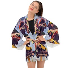 Berwyn Car Kebob Long Sleeve Kimono by StarvingArtisan