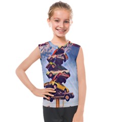 Berwyn Car Kebob Kids  Mesh Tank Top by StarvingArtisan