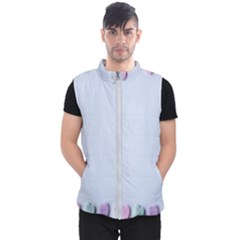 Valentine Day Heart Pattern Capsule Men s Puffer Vest by artworkshop