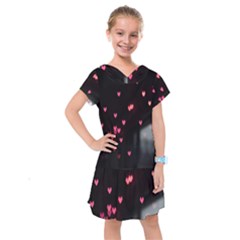 Love Valentine s Day Kids  Drop Waist Dress by artworkshop