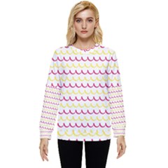 Pattern Waves Hidden Pocket Sweatshirt by artworkshop