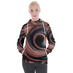 Abstrak Pattern Wallpaper Women s Hooded Pullover by artworkshop