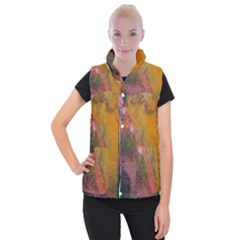 Pollock Women s Button Up Vest by artworkshop