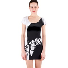 Mrn Short Sleeve Bodycon Dress by MRNStudios