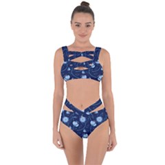 Flower Bandaged Up Bikini Set  by zappwaits