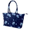 Flower Canvas Shoulder Bag View1