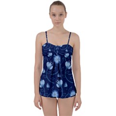 Flower Babydoll Tankini Set by zappwaits