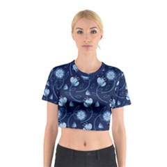 Flower Cotton Crop Top by zappwaits