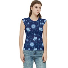 Flower Women s Raglan Cap Sleeve Tee by zappwaits