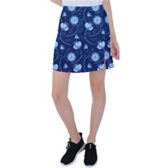 Flower Tennis Skirt by zappwaits