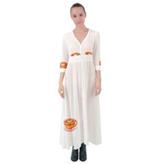 Women And Coffee T- Shirt Women All Around The World Take Their Coffee Differently  T- Shirt Button Up Maxi Dress by maxcute