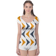 Abstract Arrow Pattern T- Shirt Abstract Arrow Pattern T- Shirt Boyleg Leotard  by maxcute