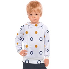 Abstract Dots And Circle Pattern T- Shirt Abstract Dots And Circle Pattern T- Shirt Kids  Hooded Pullover by maxcute