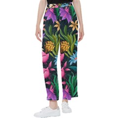 Floral Print  Women s Pants  by BellaVistaTshirt02