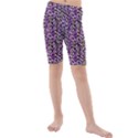 Leopard Kids  Mid Length Swim Shorts View1