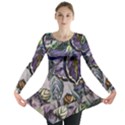 Dark Leaves Long Sleeve Tunic  View1