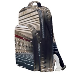 Dark Tunnels Within A Tunnel Double Compartment Backpack by artworkshop