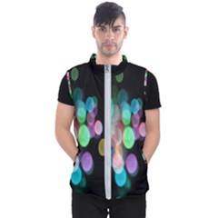 Design Microbiology Wallpaper Men s Puffer Vest by artworkshop