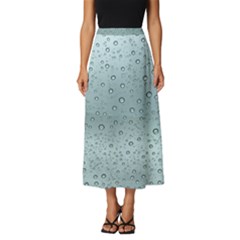 Design Pattern Texture Bubble Classic Midi Chiffon Skirt by artworkshop