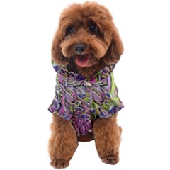 Abstract Intarsio Dog Coat by kaleidomarblingart