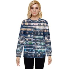 Texture Pattern Hidden Pocket Sweatshirt by artworkshop