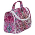 Fuchsia Funky Repeats I Satchel Handbag View2