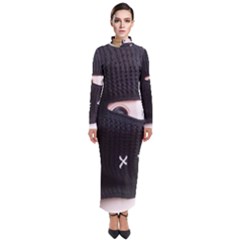 Ski Mask  Turtleneck Maxi Dress by Holyville