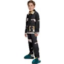 Ski Mask  Kids  Long Sleeve Velvet Pajamas Set View2