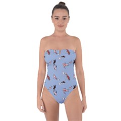 Koi! Tie Back One Piece Swimsuit by fructosebat