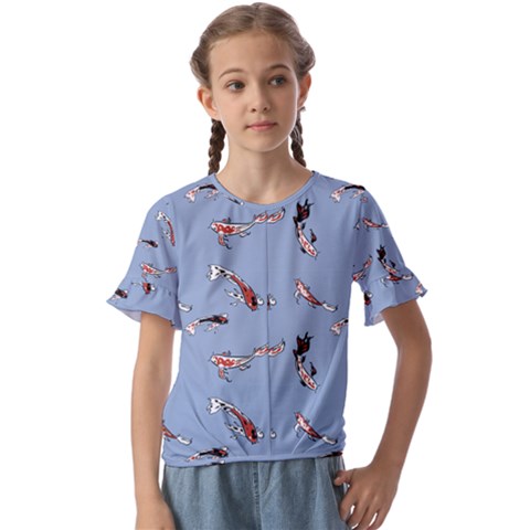 Koi! Kids  Cuff Sleeve Scrunch Bottom Tee by fructosebat