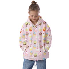 Cupcakes! Kids  Oversized Hoodie by fructosebat