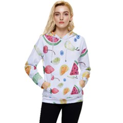 Fruit! Women s Lightweight Drawstring Hoodie by fructosebat