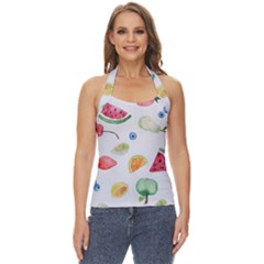 Fruit! Basic Halter Top by fructosebat