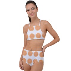 Abstract T- Shirt Cool Abstract Pattern Design8 High Waist Tankini Set by maxcute