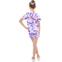 Abstract T- Shirt Entangled In Chaos T- Shirt Kids  Mesh Tee and Shorts Set View2